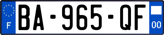 BA-965-QF