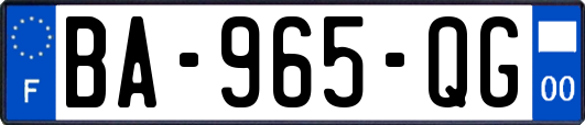 BA-965-QG