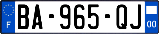 BA-965-QJ