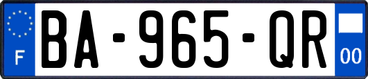 BA-965-QR