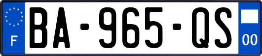 BA-965-QS