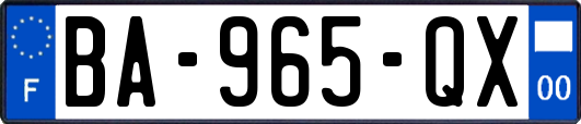 BA-965-QX