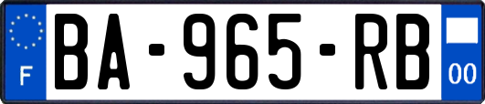 BA-965-RB