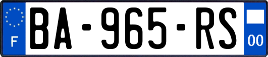 BA-965-RS