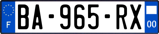 BA-965-RX