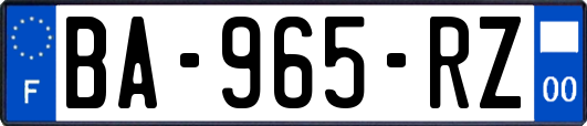 BA-965-RZ