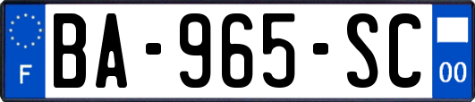 BA-965-SC