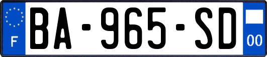 BA-965-SD