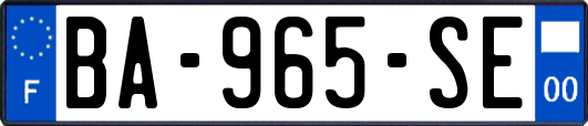 BA-965-SE