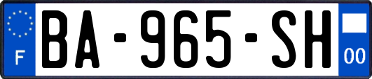 BA-965-SH