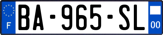 BA-965-SL