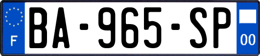 BA-965-SP