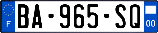 BA-965-SQ