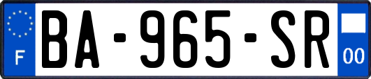BA-965-SR