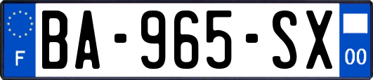 BA-965-SX