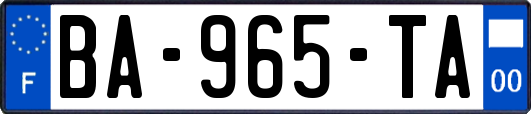 BA-965-TA