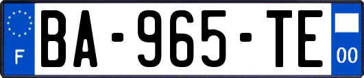 BA-965-TE