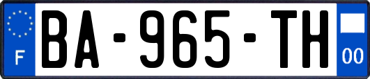 BA-965-TH