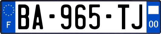 BA-965-TJ
