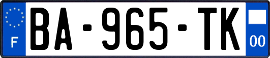 BA-965-TK