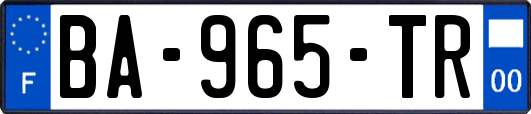 BA-965-TR