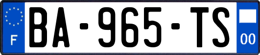 BA-965-TS