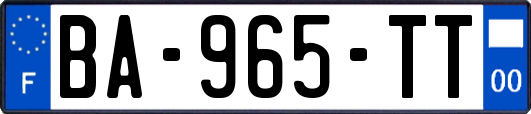 BA-965-TT