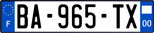 BA-965-TX