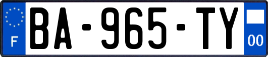 BA-965-TY