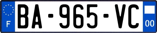 BA-965-VC