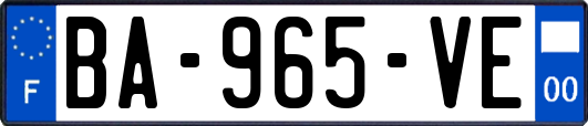 BA-965-VE