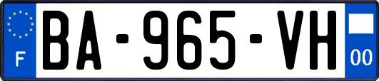 BA-965-VH