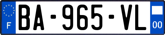 BA-965-VL