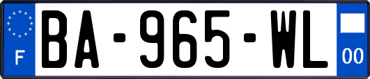 BA-965-WL