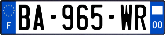 BA-965-WR
