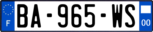 BA-965-WS