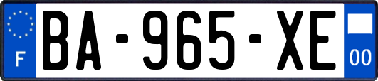 BA-965-XE