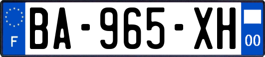 BA-965-XH