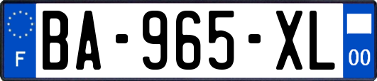 BA-965-XL