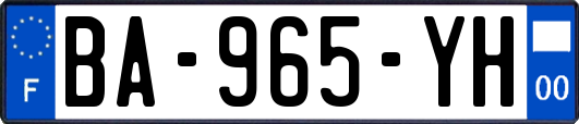 BA-965-YH