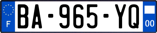BA-965-YQ