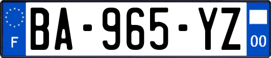 BA-965-YZ