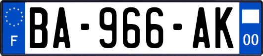 BA-966-AK