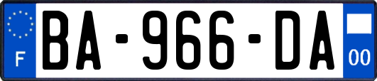 BA-966-DA