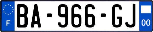 BA-966-GJ