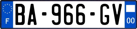 BA-966-GV