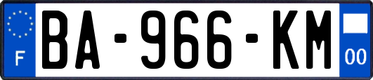 BA-966-KM