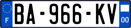 BA-966-KV