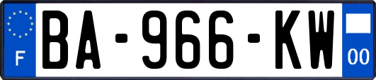 BA-966-KW