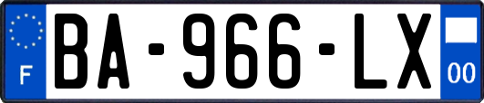 BA-966-LX